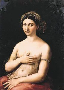 La Fornarina (1519) - Raphael