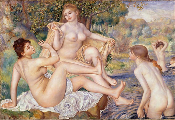 The Large Bathers (1887) - Pierre-Auguste Renoir