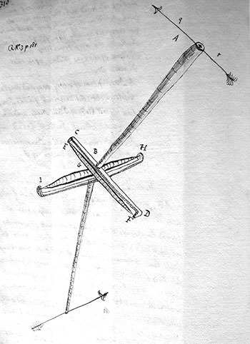 Robert Hooke's first sundial delineator