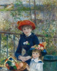 Two Sisters (1881) - Pierre-Auguste Renoir