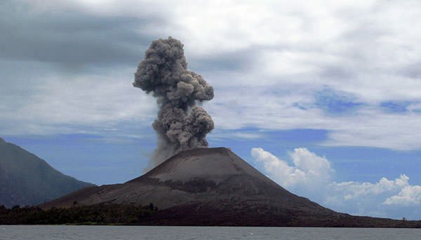 Anak Krakatau in 2008