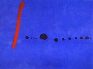 Blue II (1961) - Joan Miro