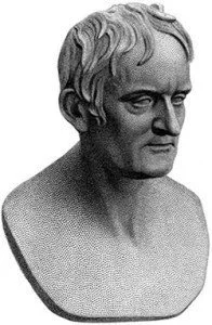 Bust of John Dalton by Francis Legatt Chantrey