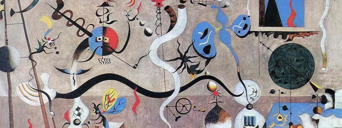 Joan Miro Famous Paintings Featured