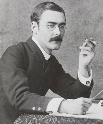 Rudyard Kipling young