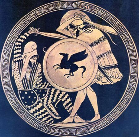 Persian warrior Vs Greek hoplite