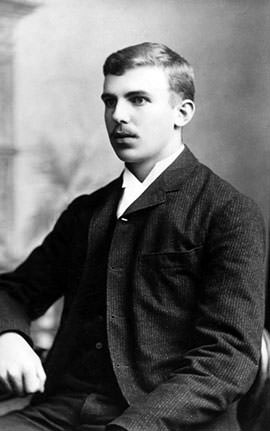 Ernest Rutherford in 1892