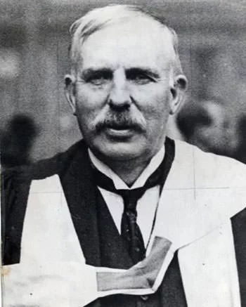 Ernest Rutherford in his later years