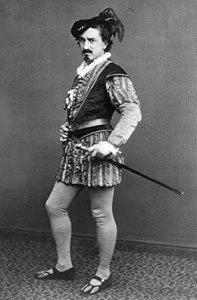 Edwin Booth as Iago in Othello
