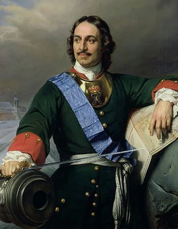 Portrait of Peter I by Paul Delaroche