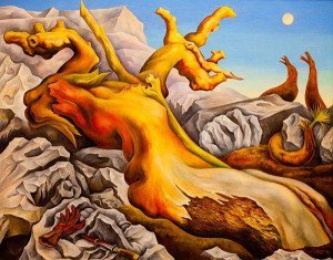 Symbolic Landscape (1940) - Diego Rivera