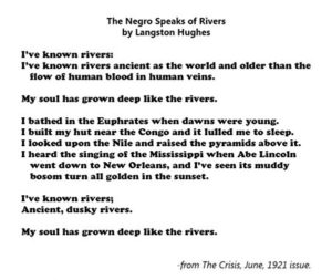 The Negro Speaks of Rivers