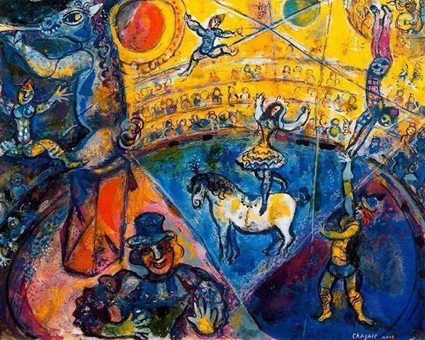 Circus Horse (1964) - Marc Chagall