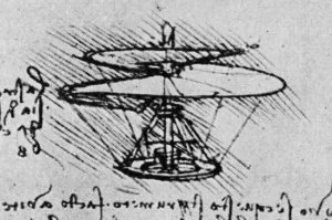 Leonardo Da Vinci's Helicopter design