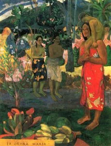 Ia Orana Maria (1891) - Paul Gauguin