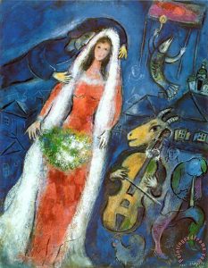 La Mariee (1950) - Marc Chagall