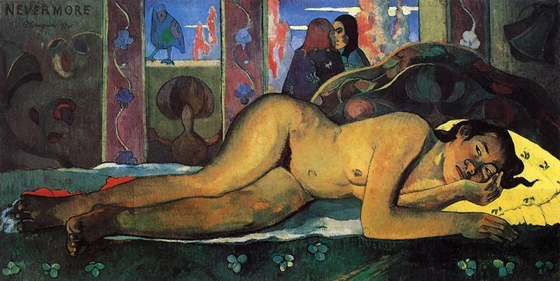 Nevermore (1897) - Paul Gauguin