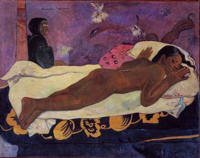 Spirit of the Dead Watching (1892) - Paul Gauguin