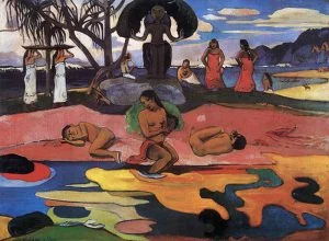 The Day of the God (1894) - Paul Gauguin