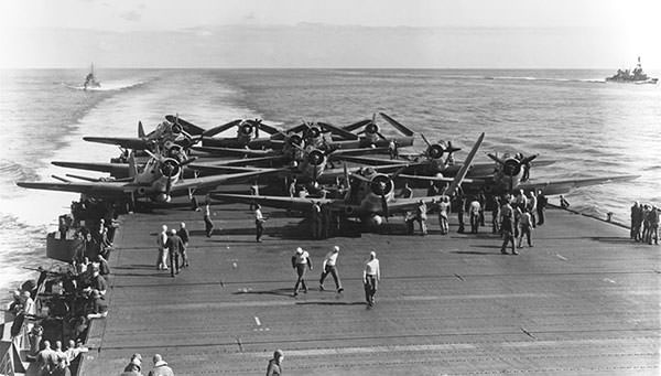 U.S. Navy Torpedo Squadron Six during the Battle of Midway