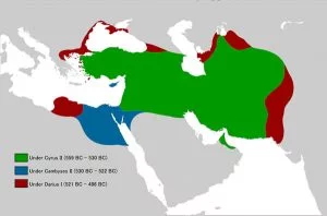 Achaemenid Empire Map