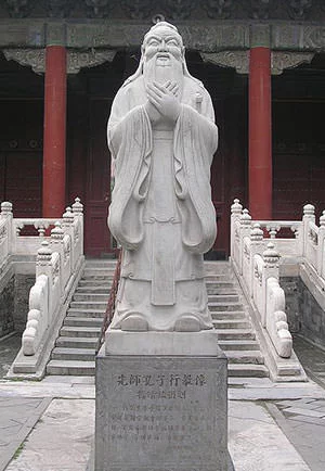 Statue of Confucius in Beijing