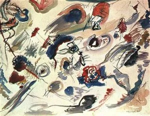 First Abstract Watercolor (1910)