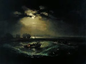 Fishermen at Sea (1796) - J.M.W. Turner