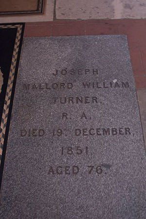 Grave of J. M. W. Turner