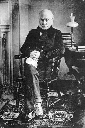John Quincy Adams in 1843