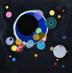 Several Circles (1926) - Wassily Kandinsky