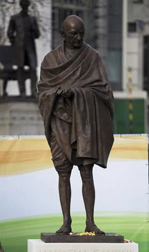 Mahatma Gandhi statue in London