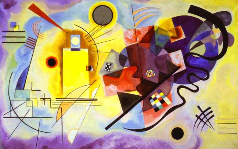 Yellow-Red-Blue (1925) - Kandinsky Wassily