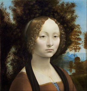 Ginevra de' Benci (1478) - Leonardo da Vinci