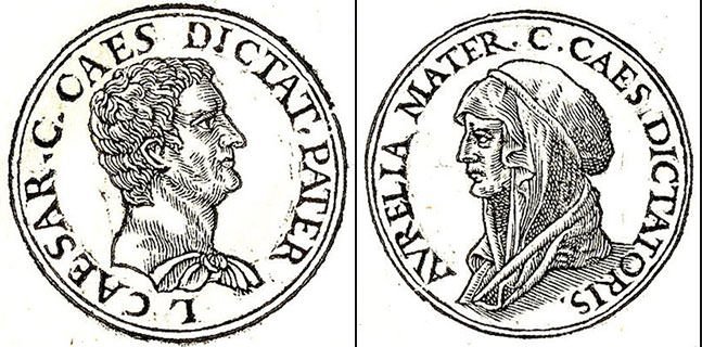 Julius Caesar's parents