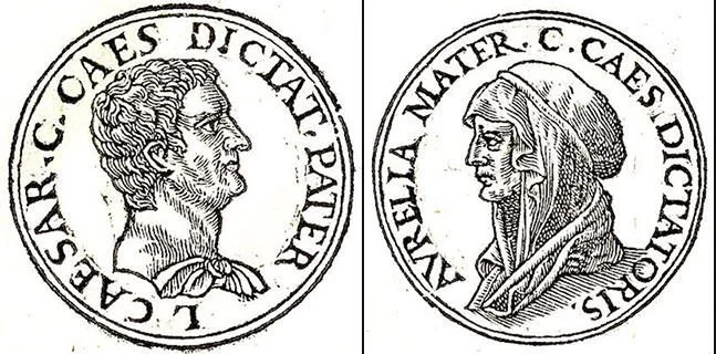 Julius Caesar's parents