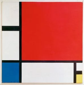 Composition II in Red, Blue, and Yellow (1930) - Piet Mondrian