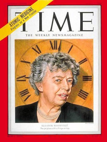 Eleanor Roosevelt on TIME Magazine