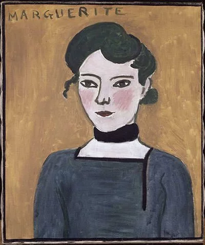 Portrait of Marguerite by Henri Matisse