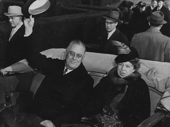 Franklin D. Roosevelt and Eleanor Roosevelt