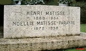 Tombstone of Henri Matisse