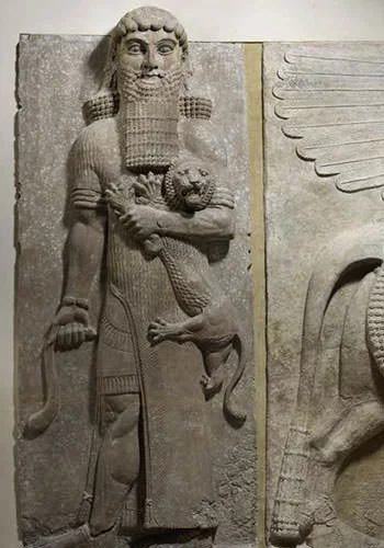 Depiction of Gilgamesh