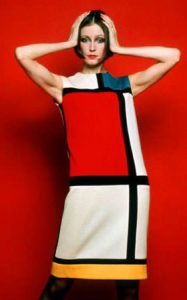 Piet Mondrian dress by Yves Saint Laurent