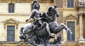 Statue of King Louis XIV by Bernini