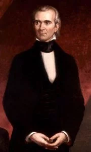 Portrait of James Knox Polk