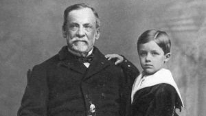 Louis Pasteur with his son Jean-Baptiste Pasteur