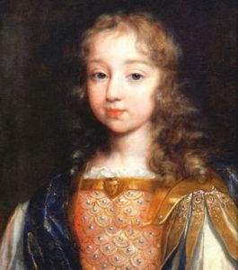 Louis XIV at the age of five