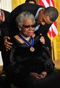 Obama awards the Medal of Freedom to Angelou