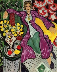Woman in a Purple Coat (1937) - Henri Matisse