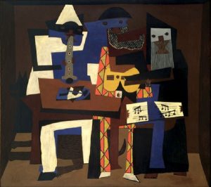 Three Musicians (1921) - Pablo Picasso